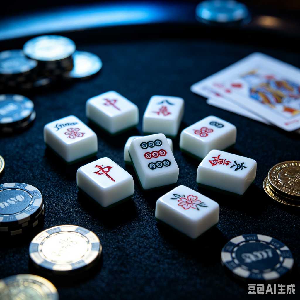 small portable mahjong set